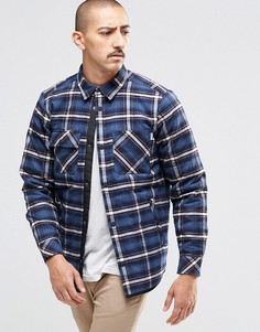 Рубашка классического кроя в клетку Carhartt WIP Damon - Синий