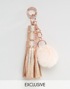 Брелок для ключей с кисточкой и помпонами Skinnydip - Мульти