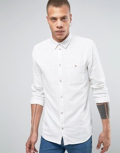 Фланелевая рубашка Weekday Delta - Белый