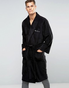 Черный халат Ben Sherman - Черный