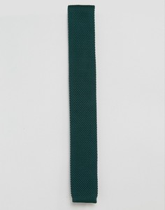 Зеленый вязаный галстук Penguin - Зеленый