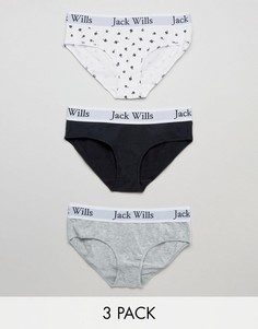 Набор из 3 трусов Jack Wills - Мульти