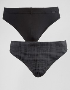 Комплект из 2 трусов из микрофибры Esprit - Черный