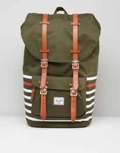 Рюкзак Herschel Supply Co Little America Offset 25L - Зеленый