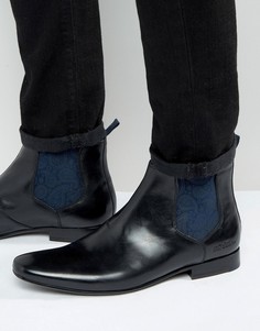Блестящие ботинки челси Ted Baker Hourb 2 - Черный