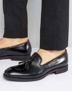 Лоферы с кисточками Selected - Черный