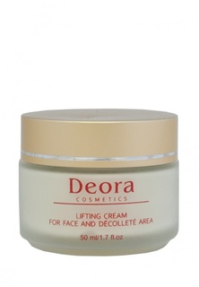 Крем лифтинг для лица и области декольте Deora Cosmetics