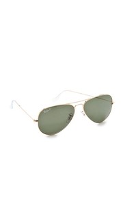Поляризованные солнцезащитные очки-авиаторы Ray Ban