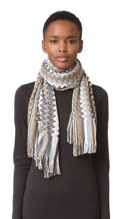 Шарф с зигзагами Missoni