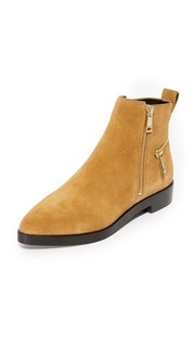 Flat Zip Suede Booties Kenzo