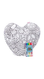 Подушка Color Me в форме сердца Gift Boutique
