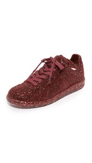 Кроссовки с блестками Maison Margiela