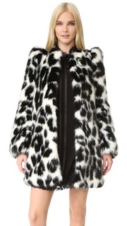 Пальто из искусственного меха Marc Jacobs