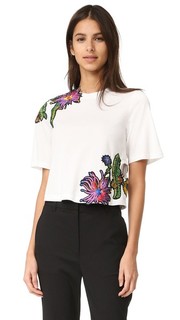 Футболка с цветочной вышивкой 3.1 Phillip Lim