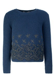 Джемпер с кружевом Ermanno Scervino Chirdren