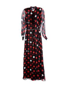 Длинное платье MCQ Alexander Mcqueen