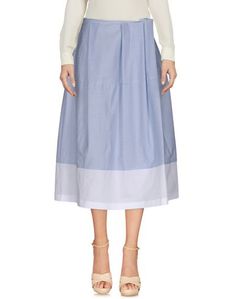 Юбка длиной 3/4 JIL Sander Navy