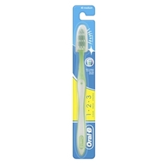 ORAL-B Зубная щетка 1 Чистота 2 Свежесть 3 Сила 40 средняя 1 шт.