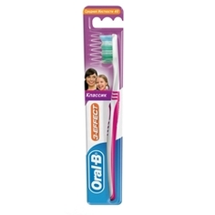 ORAL-B Зубная щетка 3_EFFECT Classic 40 средняя 1 шт.