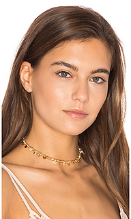 Disc fringe choker - Ettika