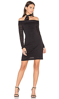 Sheer stripe bodycon dress - 1. STATE