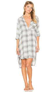 Oxford plaid sleep shirt - Bella Dahl