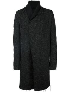 пальто с необработанными краями Poème Bohémien