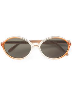 солнцезащитные очки с круглой оправой Yves Saint Laurent Vintage