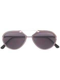 солнцезащитные очки с оправой "авиатор" Tom Ford Eyewear