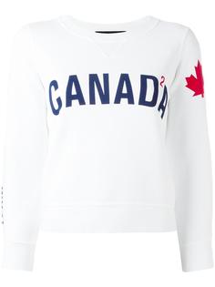Canada cropped sweatshirt Dsquared2