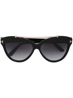 солнцезащитные очки с оправой "кошачий глаз" Tom Ford Eyewear