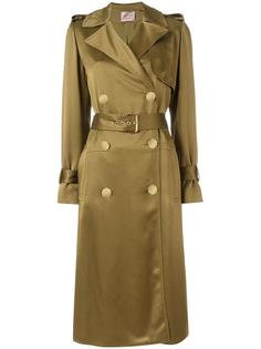 belted trench coat Lanvin