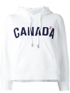 Canada cropped hoodie Dsquared2