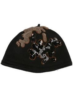 шапка с пайетками Le Chapeau
