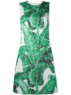 платье с банановыми листьями Dolce &amp; Gabbana
