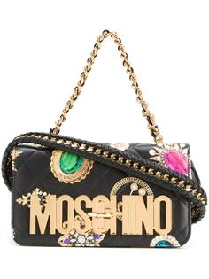 сумка на плечо с принтом Moschino