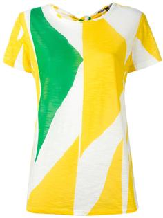 printed tie back T-shirt Proenza Schouler