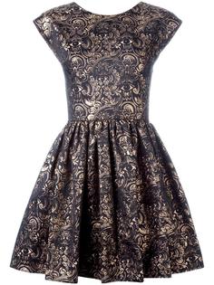 структурированное жаккардовое платье Kenzo