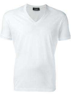 футболка с V-образным вырезом Dsquared2