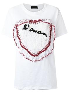 embroidered T-shirt Andrea Bogosian