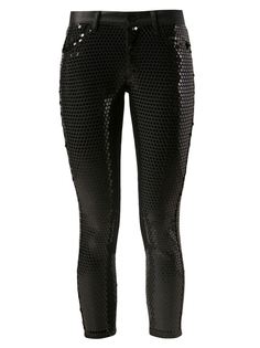 брюки с пайетками Junya Watanabe Comme Des Garçons