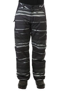 Штаны сноубордические Oakley Motility Lite Pants Black Stripe