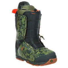 Ботинки для сноуборда детские Burton Ruler Green/Camo