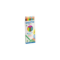 Утолщенные цветные карандаши, 8 шт. Giotto