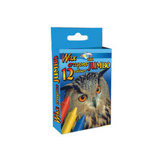 Мелки восковые JUMBO, 12 цветов Centrum