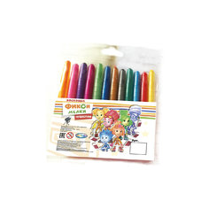 Мелки восковые  выкручивающиеся "Фиксики", 12 цветов Centrum