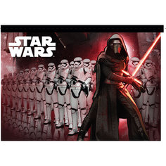 Папка для тетрадей "Звездные войны" А5, пластик, на молнии Centrum