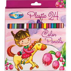 Цветные карандаши "Единорог", 24 цвета Centrum