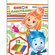 Пластилин "Фиксики" 12 цветов, 240 г Centrum