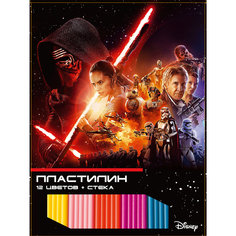 Пластилин "Звездные войны" 12 цветов, 240 г Centrum